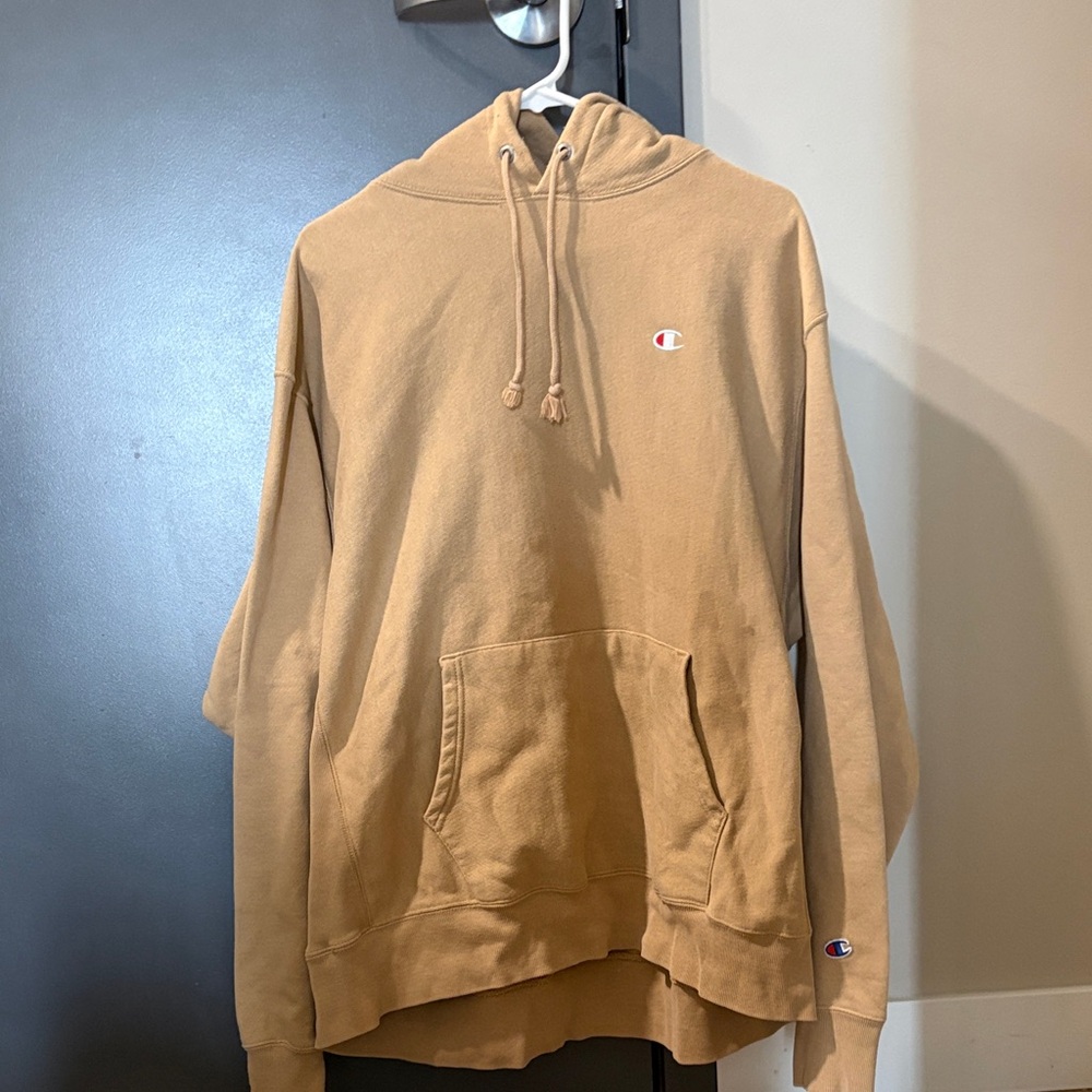 Champion Men's Tan Hoodie